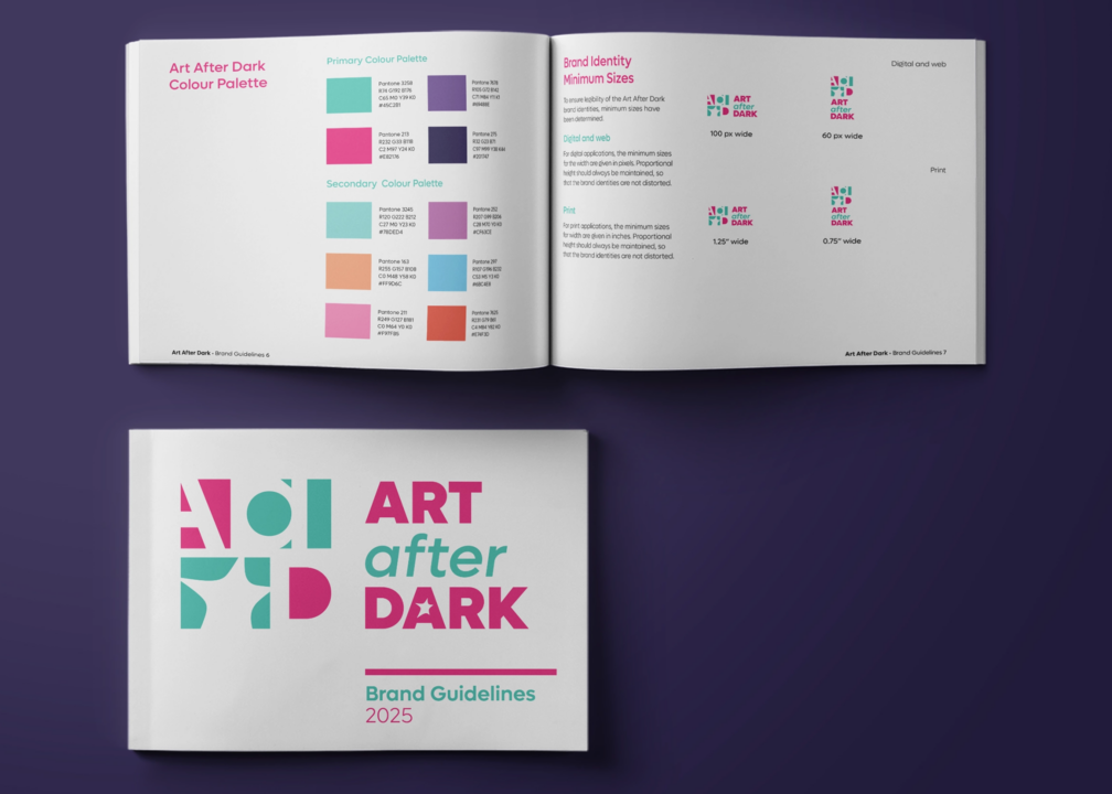 Owen Denesuik's Art After Dark – Event Branding