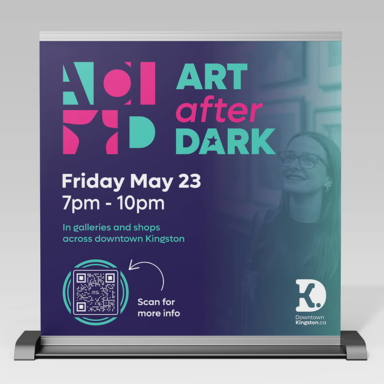Owen Denesuik's Art After Dark – Event Branding
